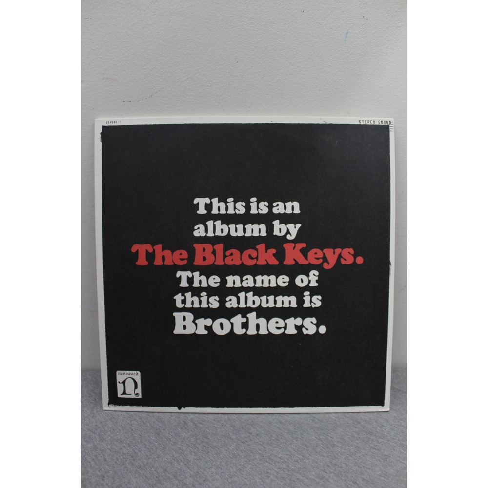 The Black Keys Vinyl Record Black Brothers Blues Rock 2LP 520266-1